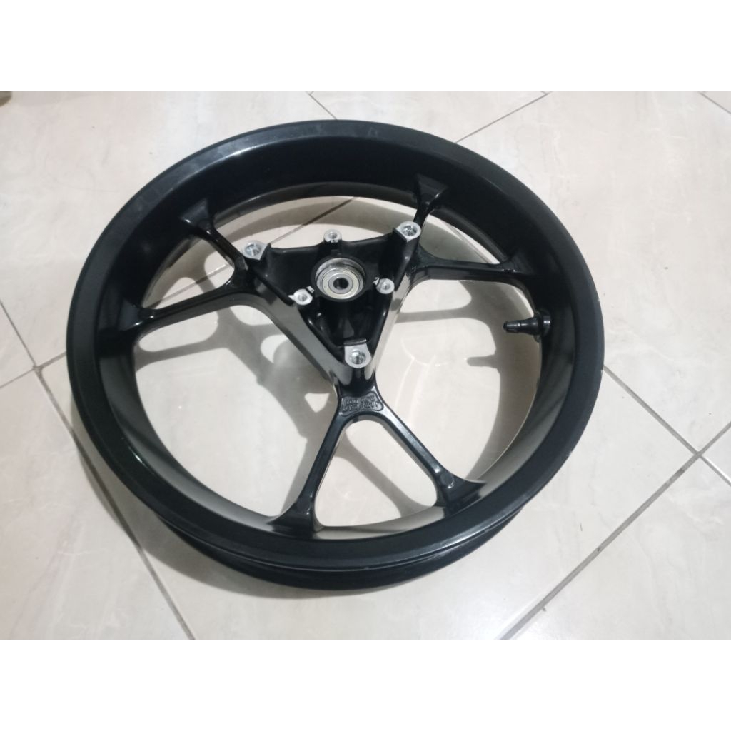 velg velk depan belakang Yamaha Aerox 155 original tanpa ban