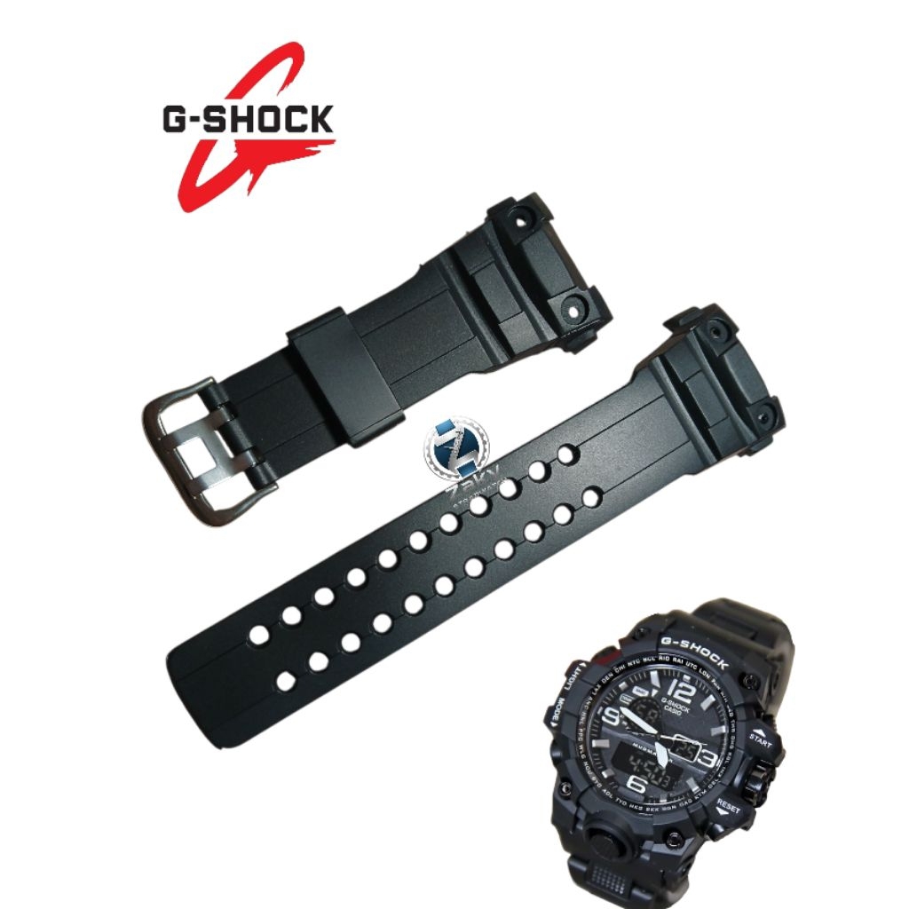 STRAP G-SHOCK / TALI RUBBER CASIO G-SHOCK GWN-1000B GWN1000 GWN 1000 B