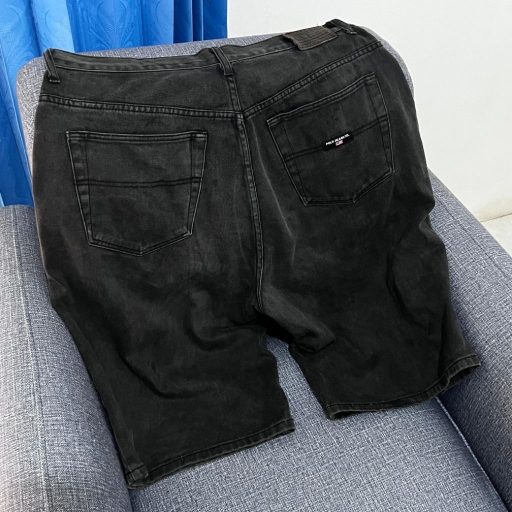 Polo Jeans Ralph Lauren Jorts Denim Baggy Short Pants Y2K Hiphop