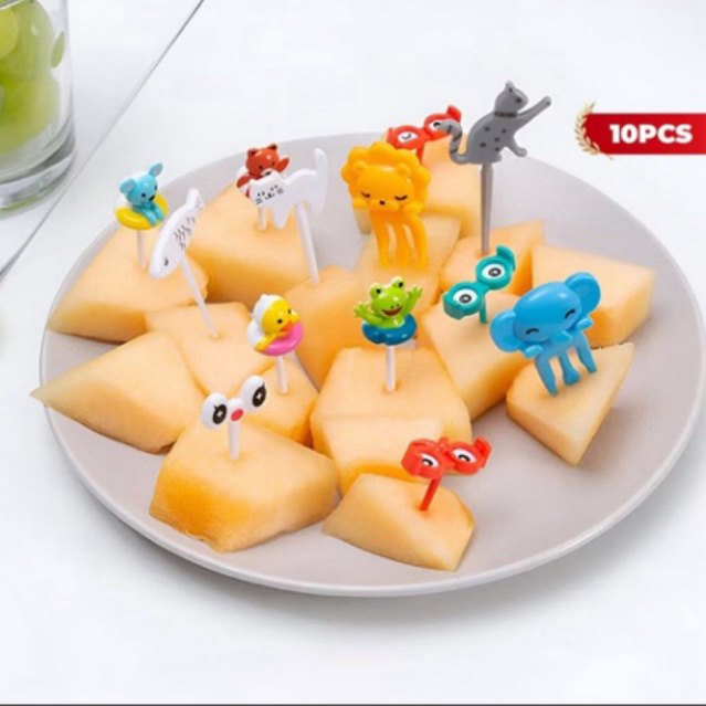 T341 Tusukan Bento Karakter Tusukan Karakter