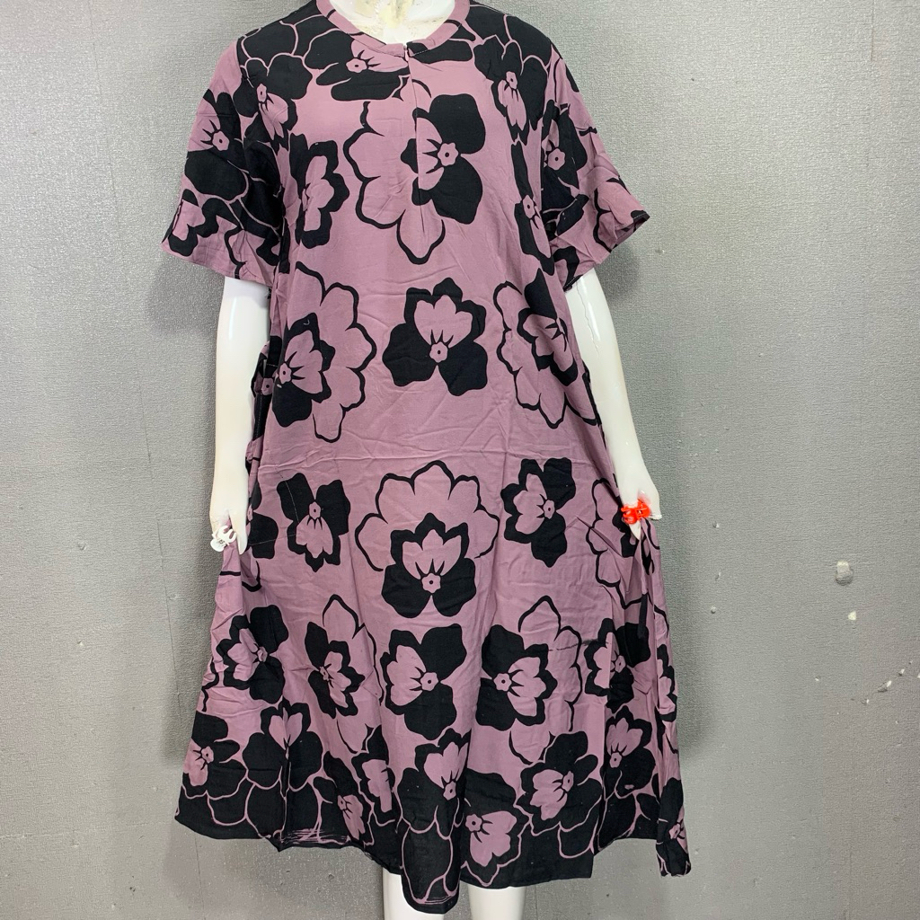 Daster Model Rasya Batik Rayon Tebal | Daster Batik Model Baru