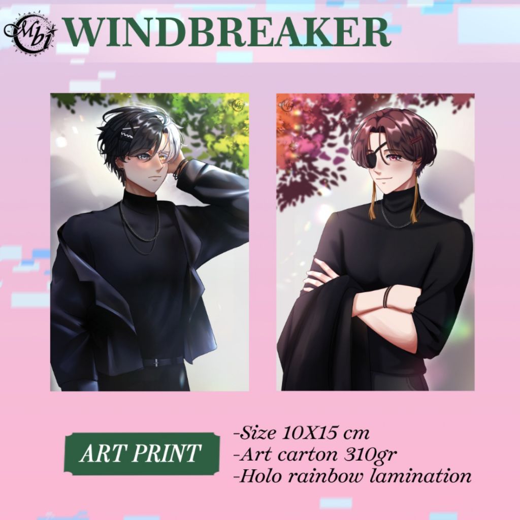 [FanMerch] WINDBREAKER ANIME - ARTPRINT