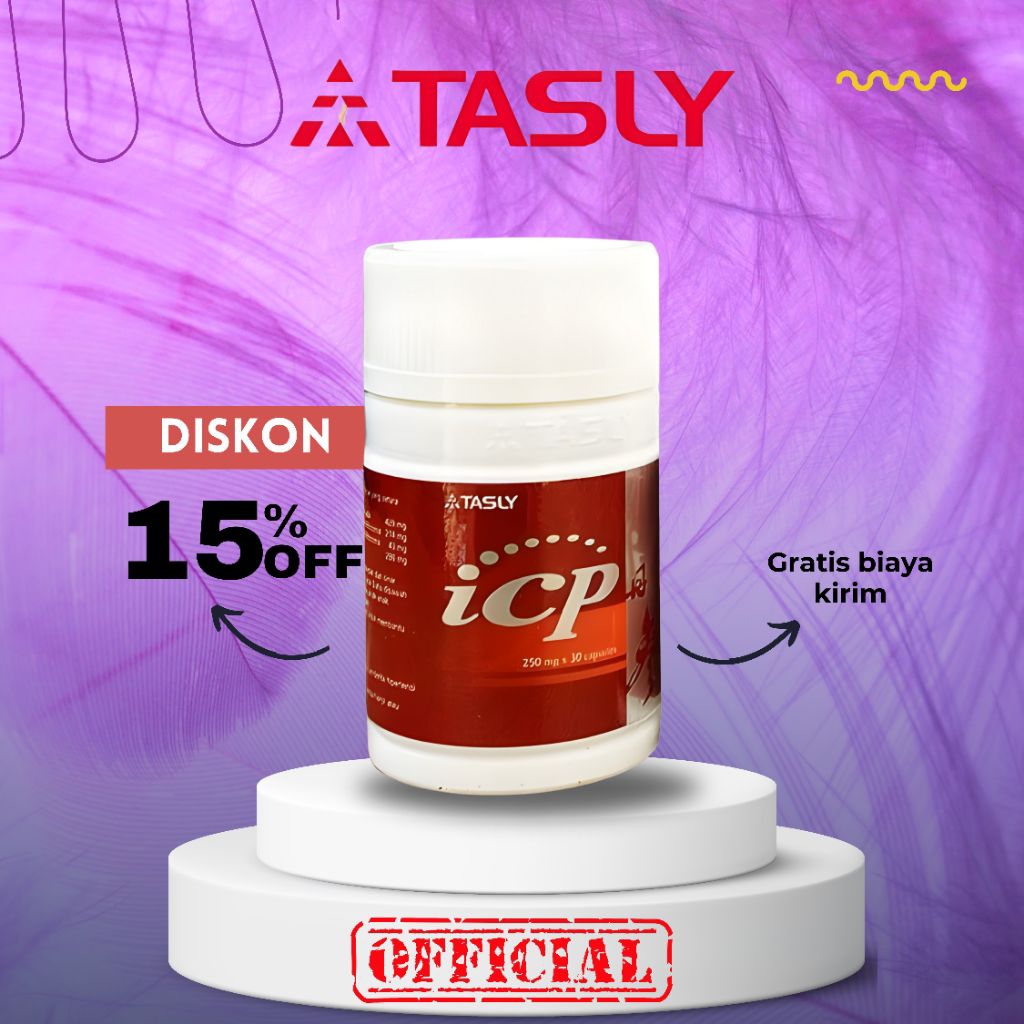 ICP CAPSULE - OBAT HERBAL JANTUNG STROKE HIPERTENSI 100% ORIGINAL ISI 30 KAPSUL - TASLY DANSHEN PLUS