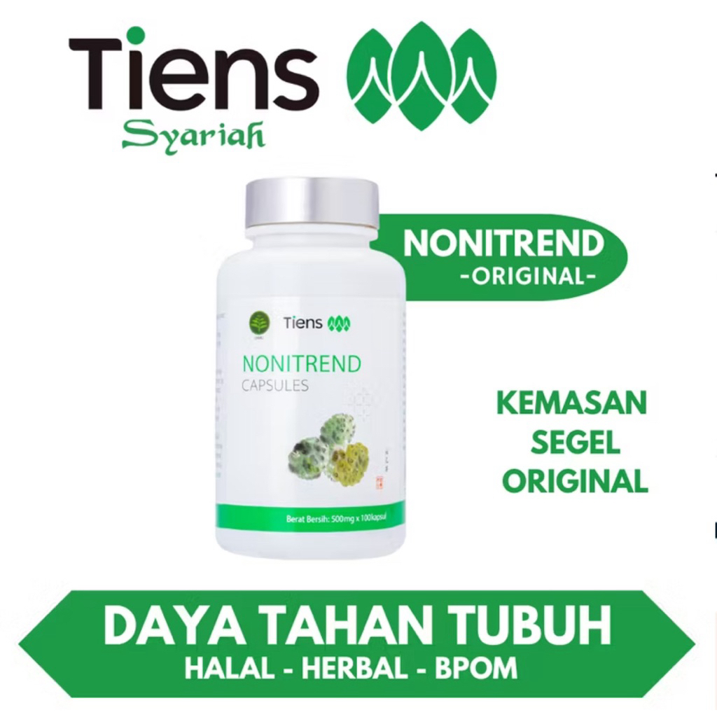 NONITREND SUPLEMEN KESEHATAN TIENS ORIGINAL OBAT HERBAL DARAH TINGGI OBAT DARAH TINGGI HERBAL DARAH 