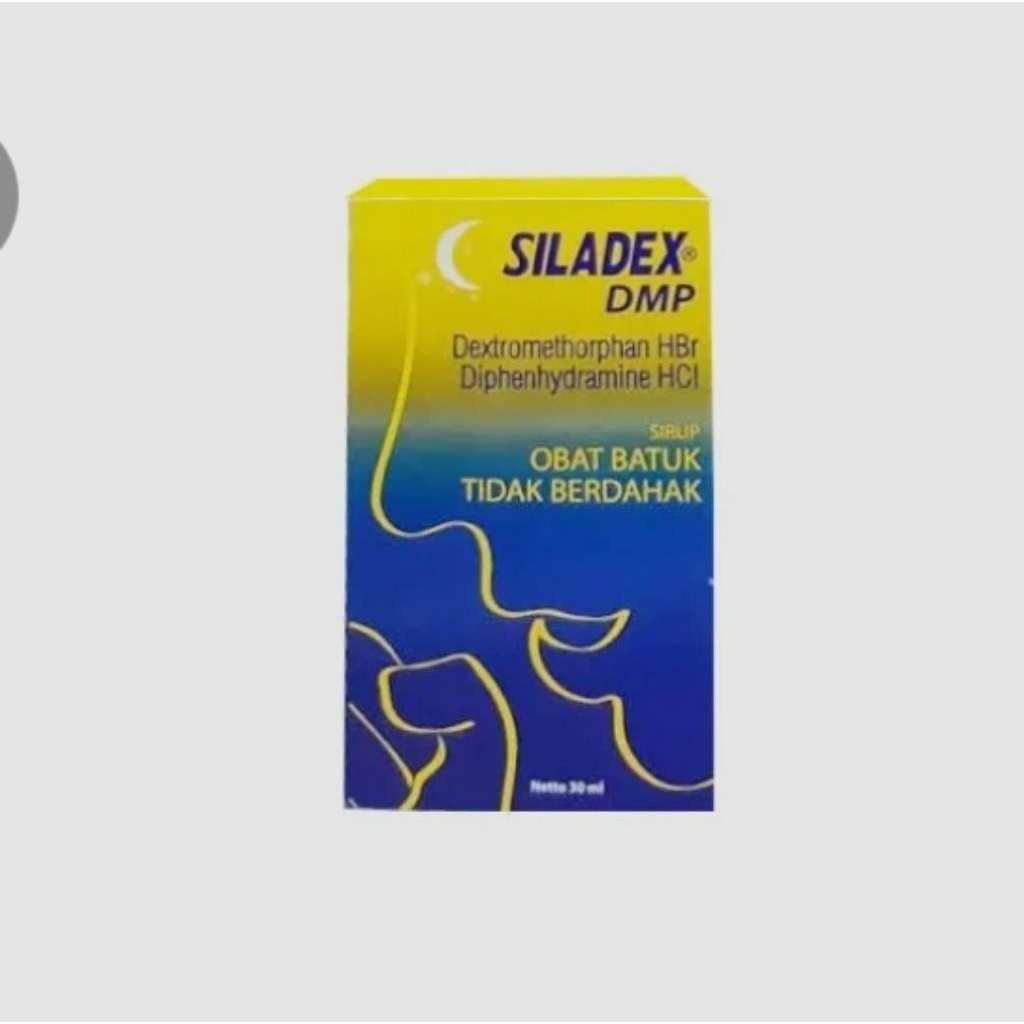 SIRUP BATUK TIDAK BERDAHAK / SILADEX DMP KUNING 30ML