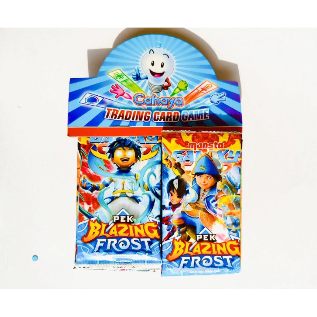 KARTU MONSTA GALAXY (Non ori) 1 bungkus (isi 8 pcs kartu produk cahaya) PEK CYCLONE FURY / PEK BLAZI