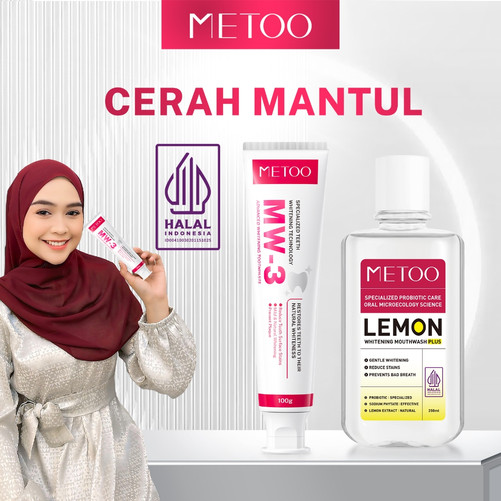 Metoo Cerah Set Bpom
