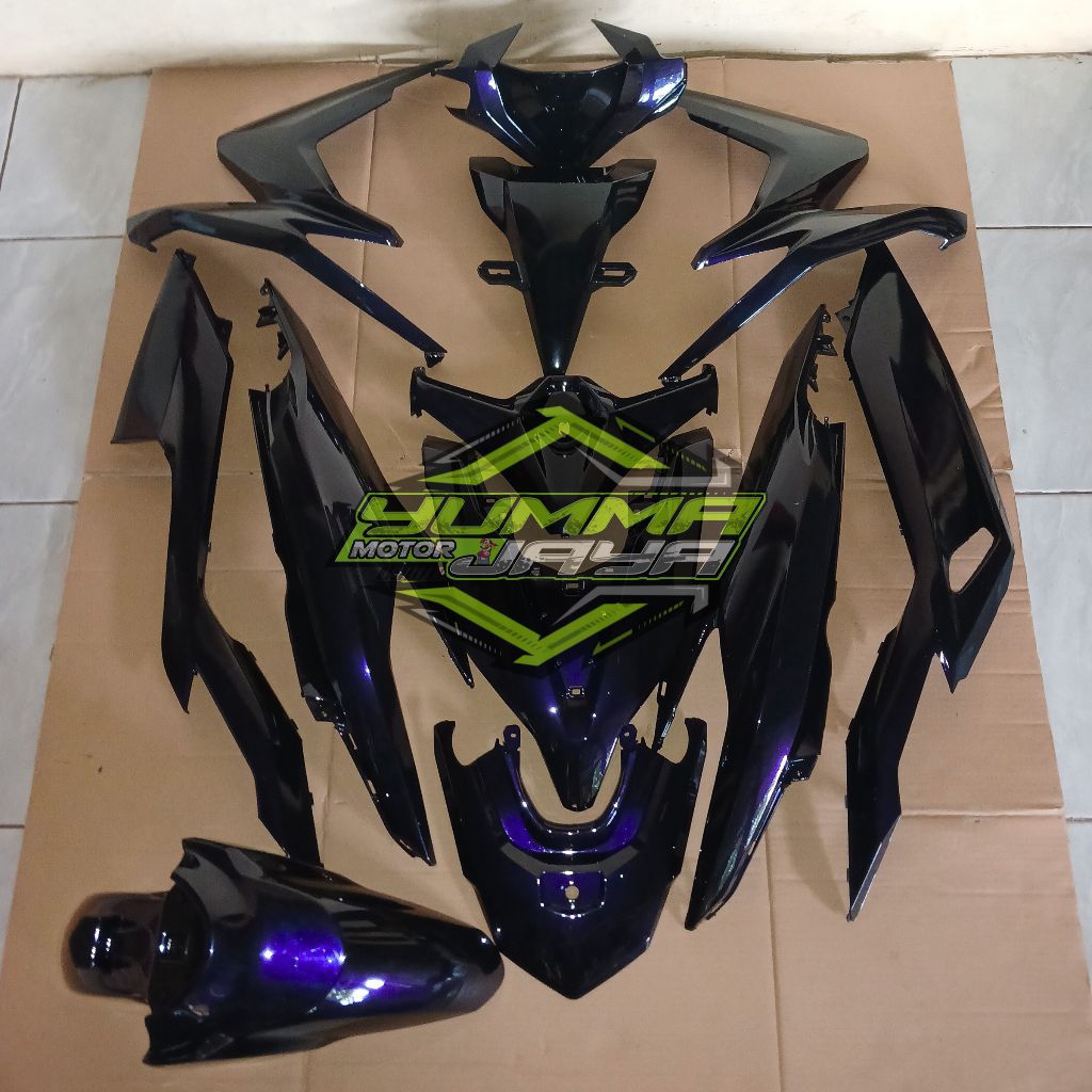 Cover body full halus motor honda vario all new 125/150 2018-2022 warna purpel moonlight