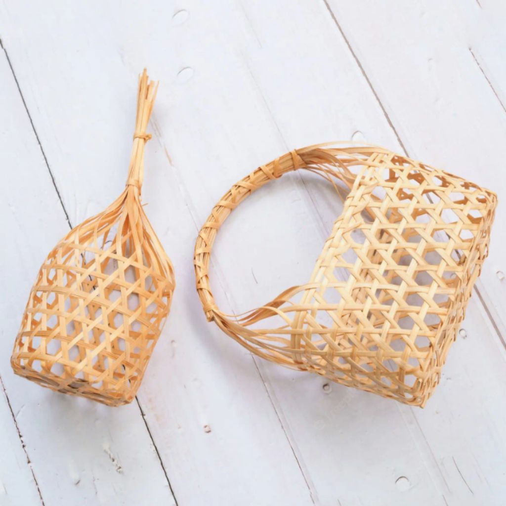 Anyaman Bambu/Keranjang hampers lebaran/Tas parsel idul fitri