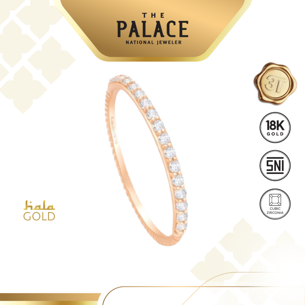 Hala Gold Kala Ladies Ring / Cincin wanita