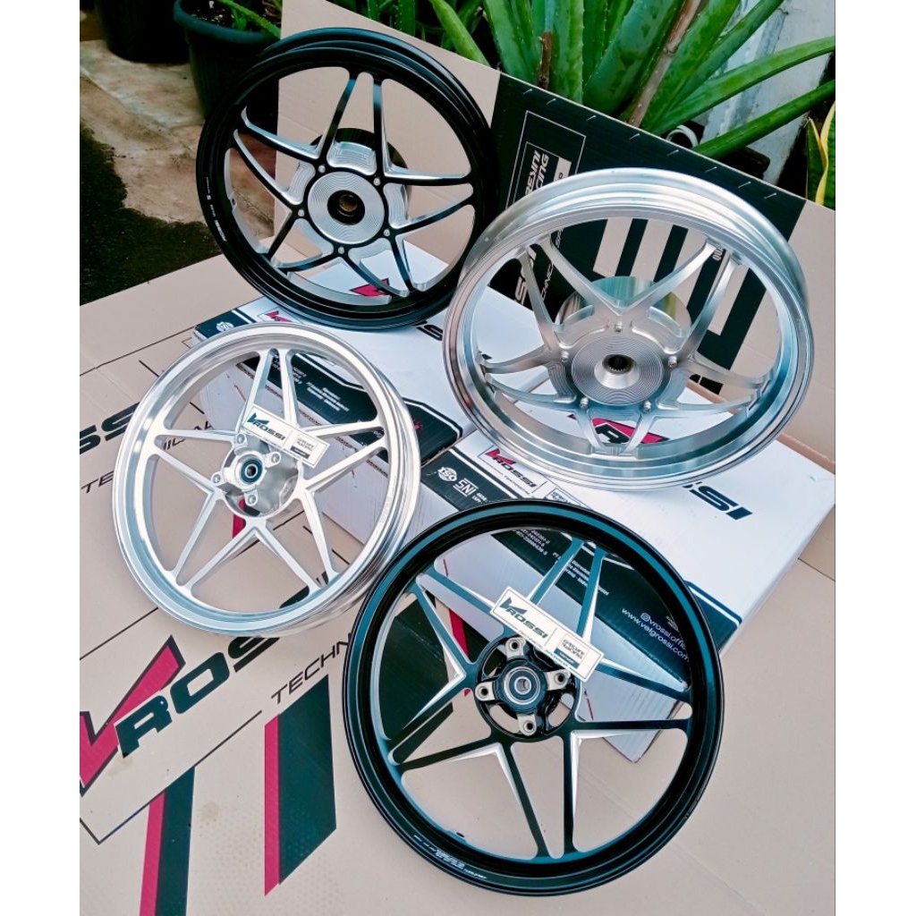 VELG PELAK RACING V ROSSI ORBIT BINTANG BEAT SCOOPY VARIO 125/150 BEAT FI SCOOPY FI BEAT POP SCOOPY 