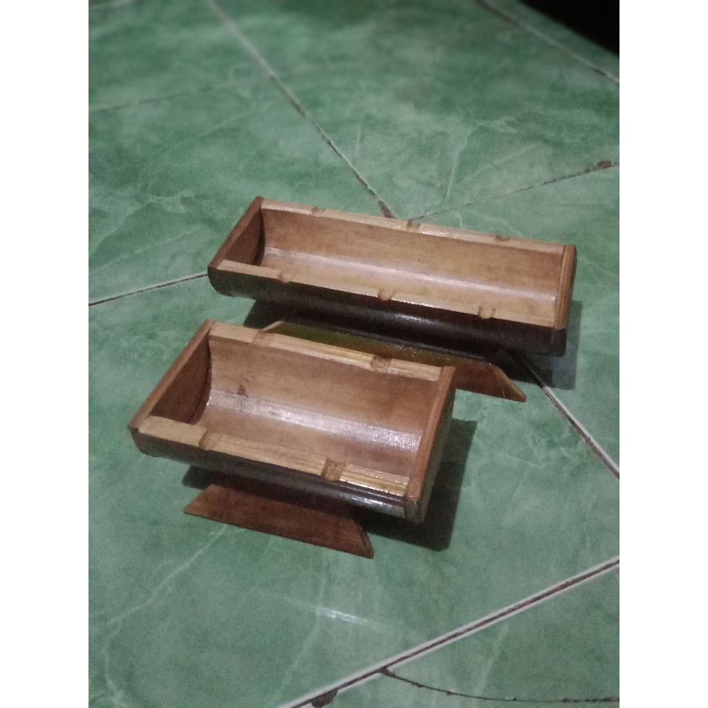 asbak bambu, kerajinan tangan unik