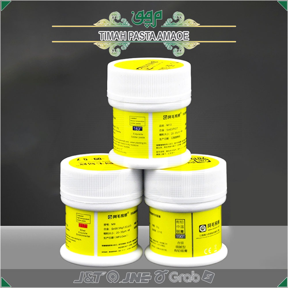 Timah Pasta Amaoe M11 Low 138°C/Timah Pasta Amaoe M13 Medium 190°C/Timah Pasta Amaoe Original