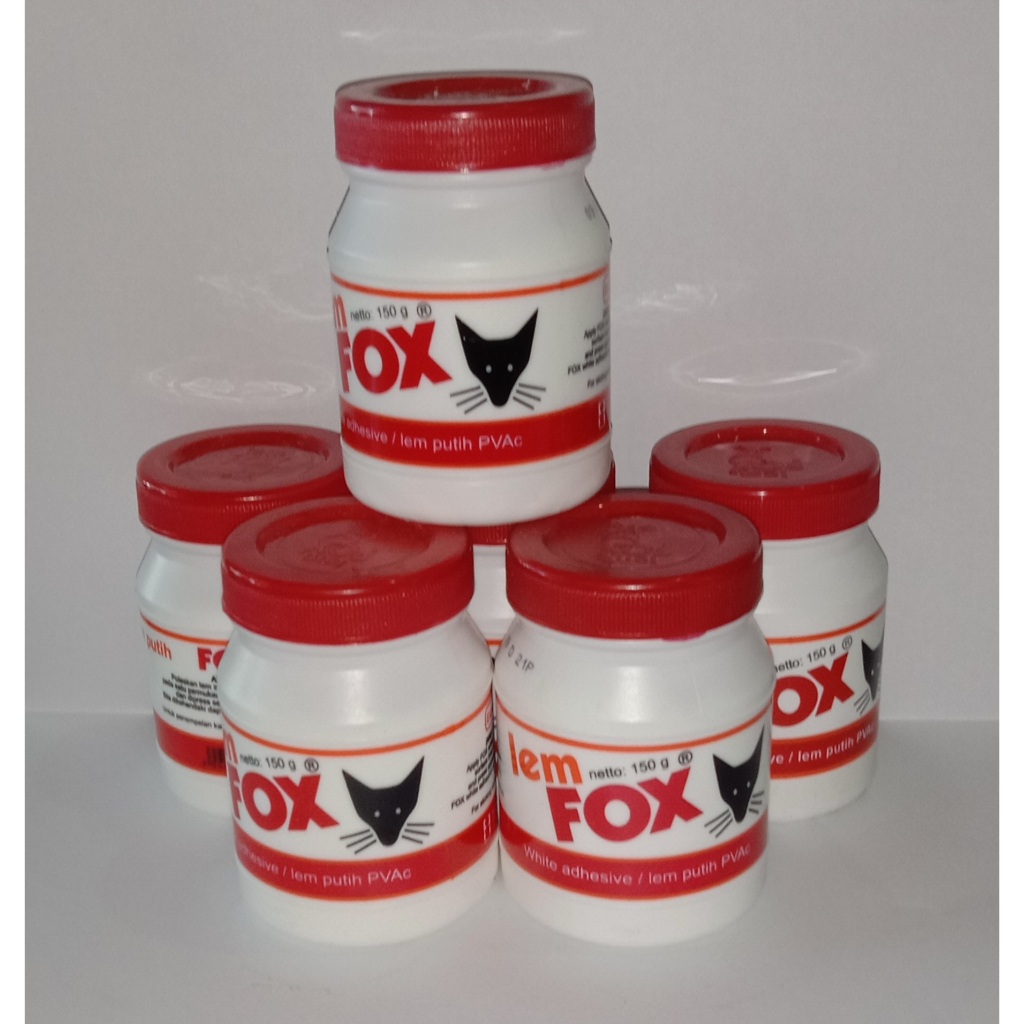 LEM FOX PUTIH KECIL PVAC 150 Gram