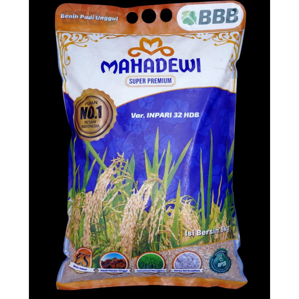 benih padi Mahadewi super premium 5kg inpari 32 HDB