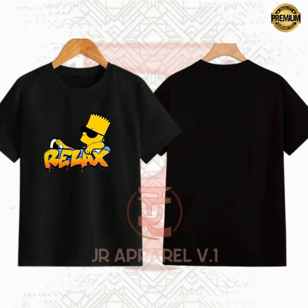 Kaos Distro Original The Simpsons Premium Quality