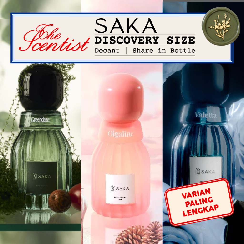 SAKA - Discovery Size | Greendaze Sunward Etherwave Teaphoria After Bath Harrods Emily Oreal Treasur