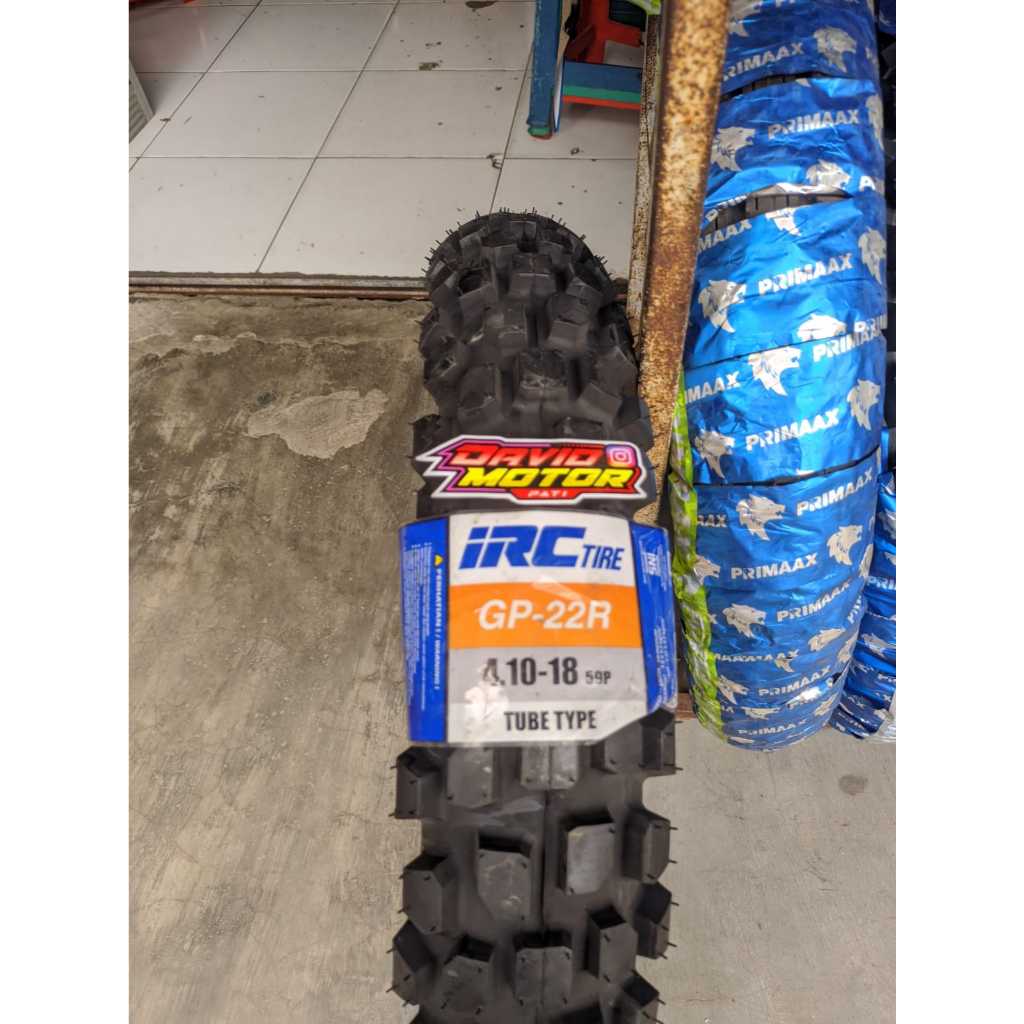 READY BAN IRC TRAIL TRABAS STANDAR KLX CRF WR 4.10 410 RING 18 ORIGINAL IRC