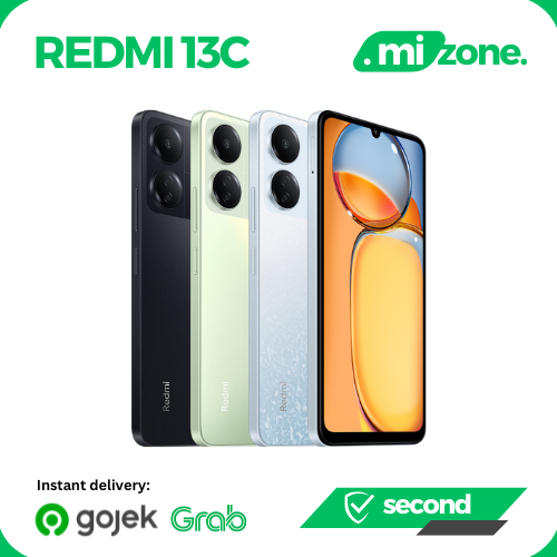 (HP BEKAS) Redmi 13C Second Smartphone Mediatek Helio G85 Layar 6.74 inch 50MP Kamera 18W Fast Charg