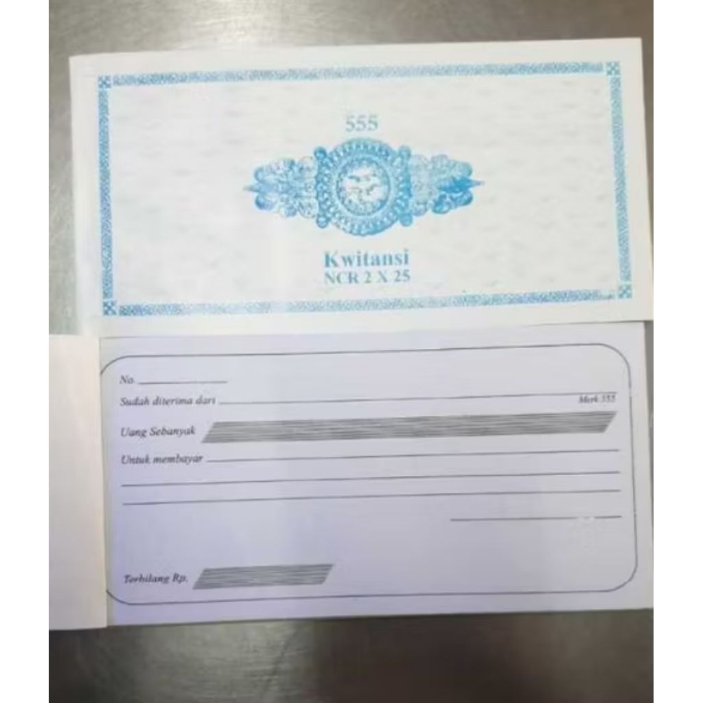KWITANSI NCR RANGKAP 2(DUA)