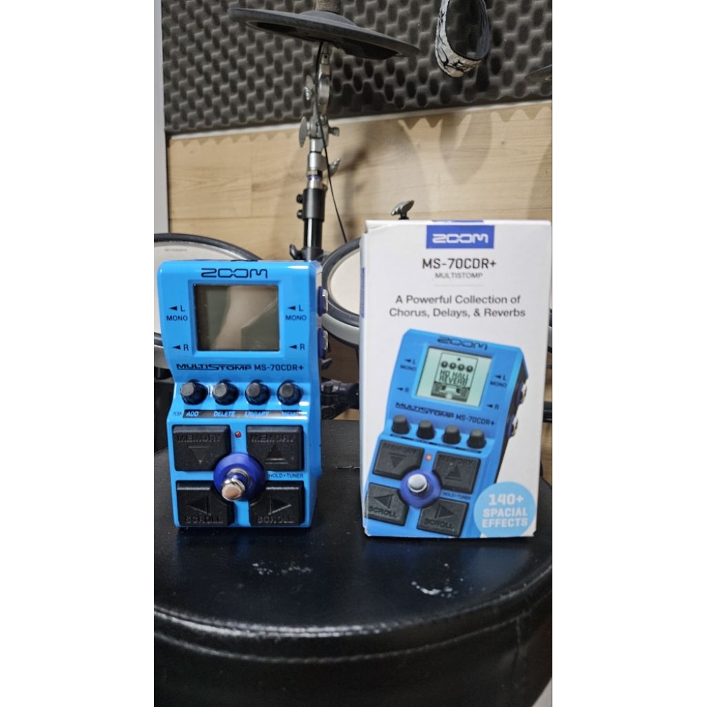 Zoom MS-70CDR Plus - Chorus Delay Reverb Modulasi Guitar Pedal