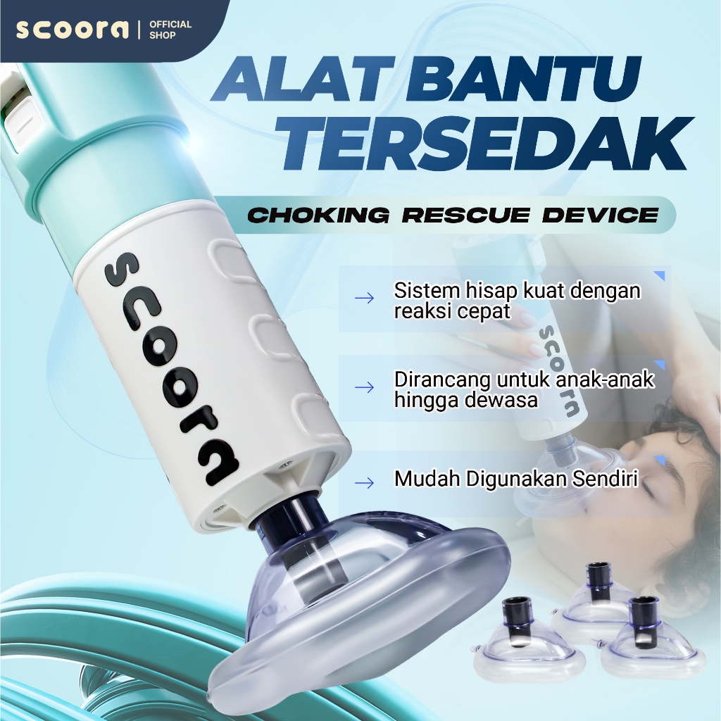 SCOORA Floki Pro Semi Automatic Anti Sedak Anak Dan Dewasa
