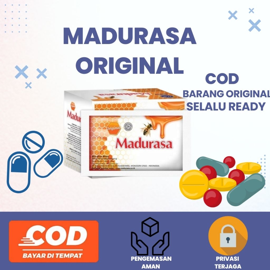 MaduRasa Sachet, Original & Jeruk nipis