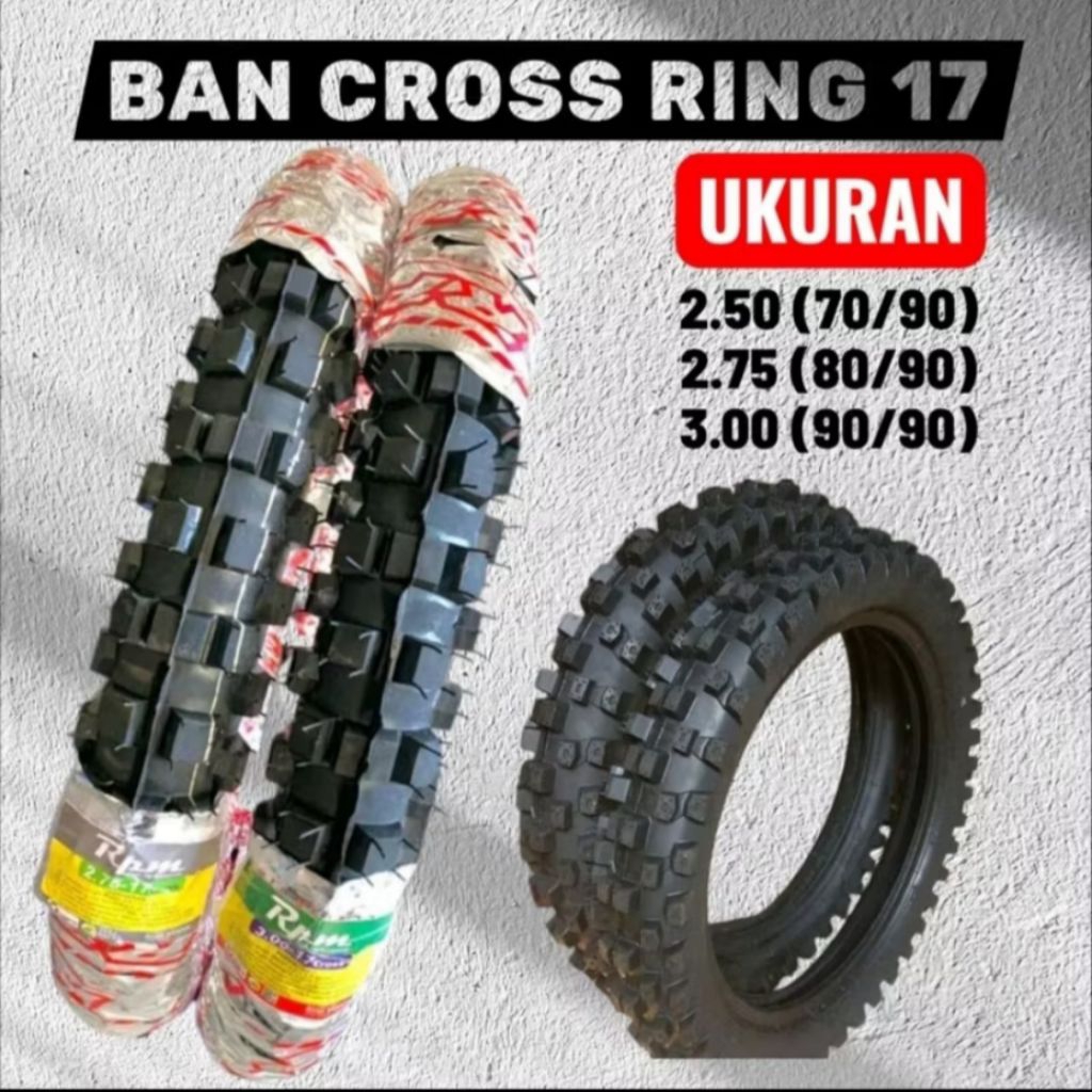 Ban Cross Ukuran 300 Ring 17