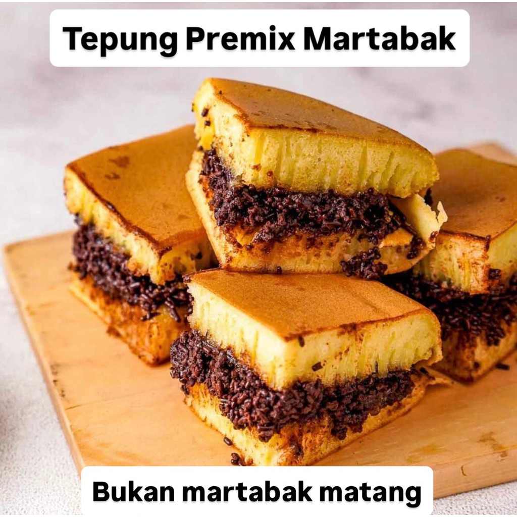Premix Martabak Manis 500 Gram Tepung Instant Untuk Kue Terang Bulan