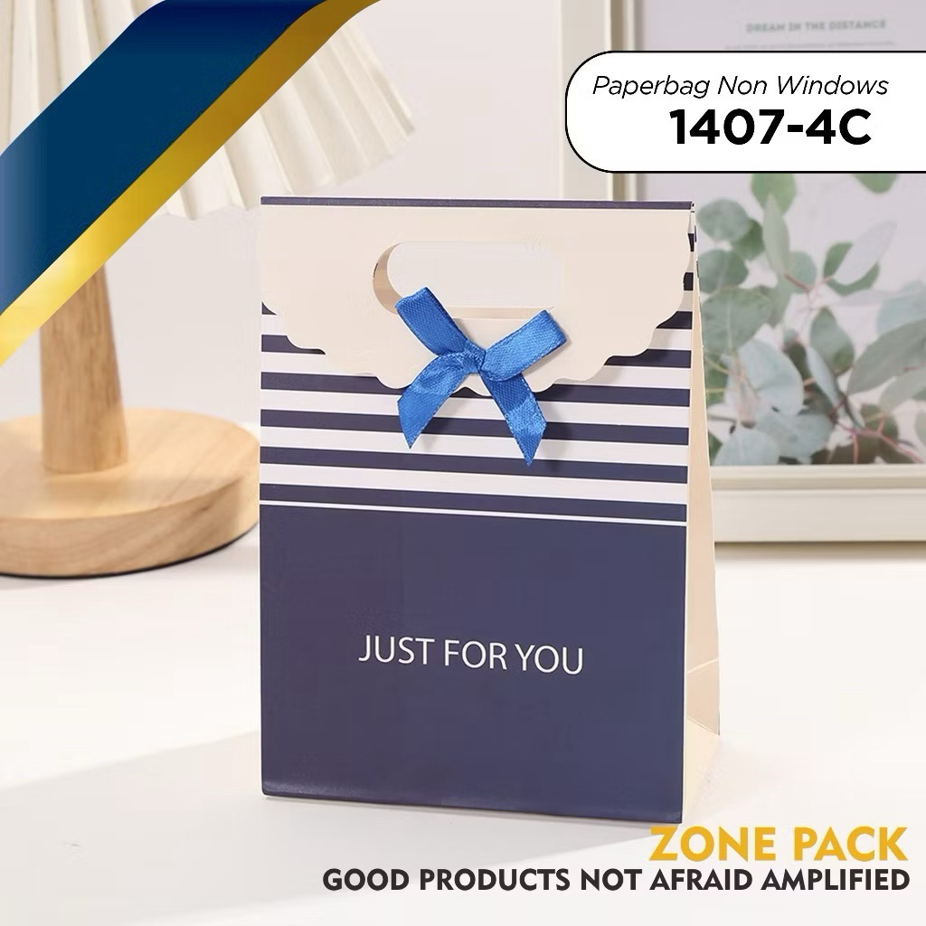 Paper Bag - Tas Tenteng Bingkisan | Tas Hadiah Warna Motif || Tas Kertas Tempat Kado - Souvenir