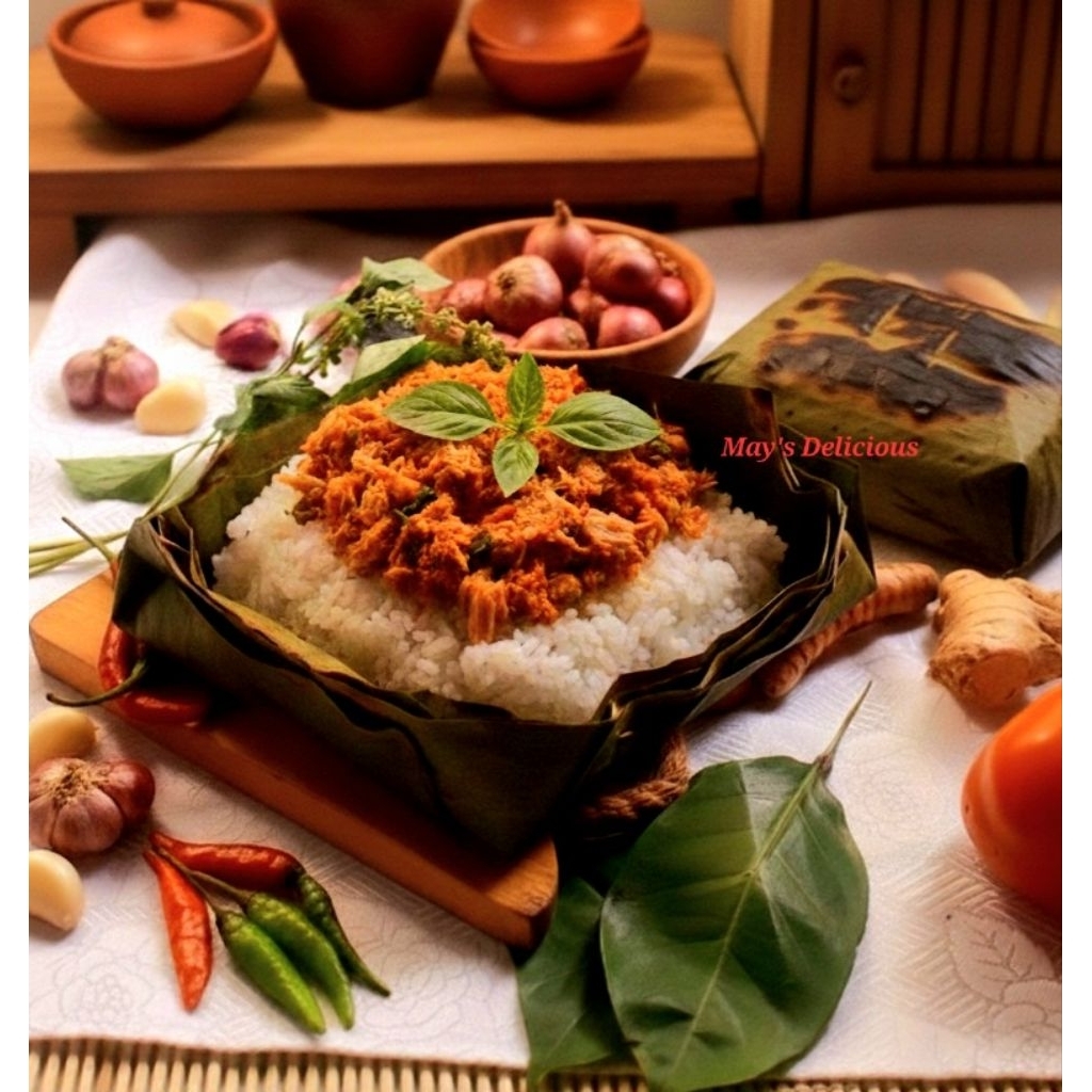 Nasi Bakar Tongkol Suwir