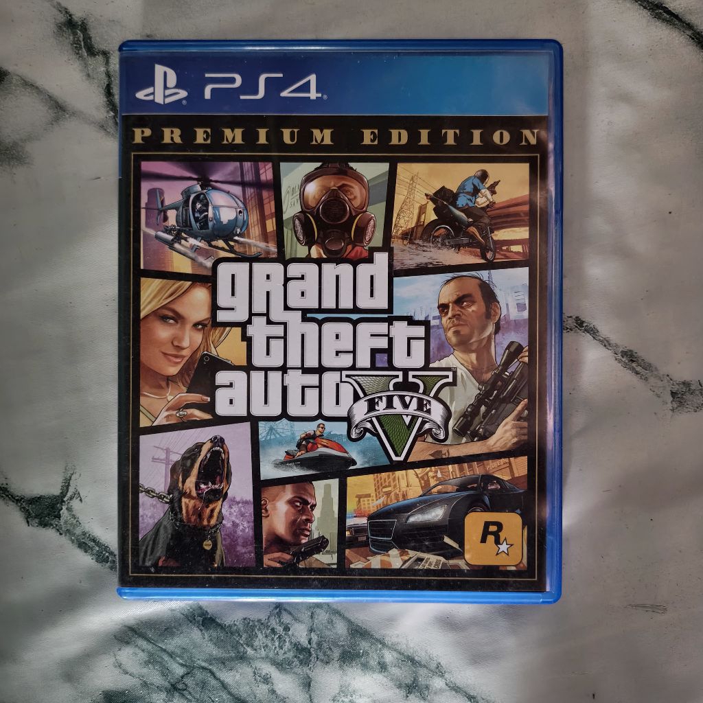 BD GTA 5 V reg 3 ps4 + MAP