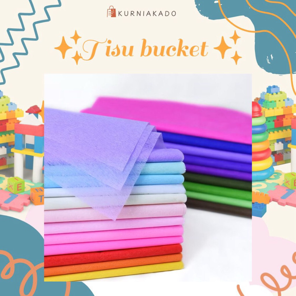 Kertas Tisu Buket Bunga Kertas Tissue Tisu Florist  Bunga Korea / Tissue Paper Craft Wrapping Packag