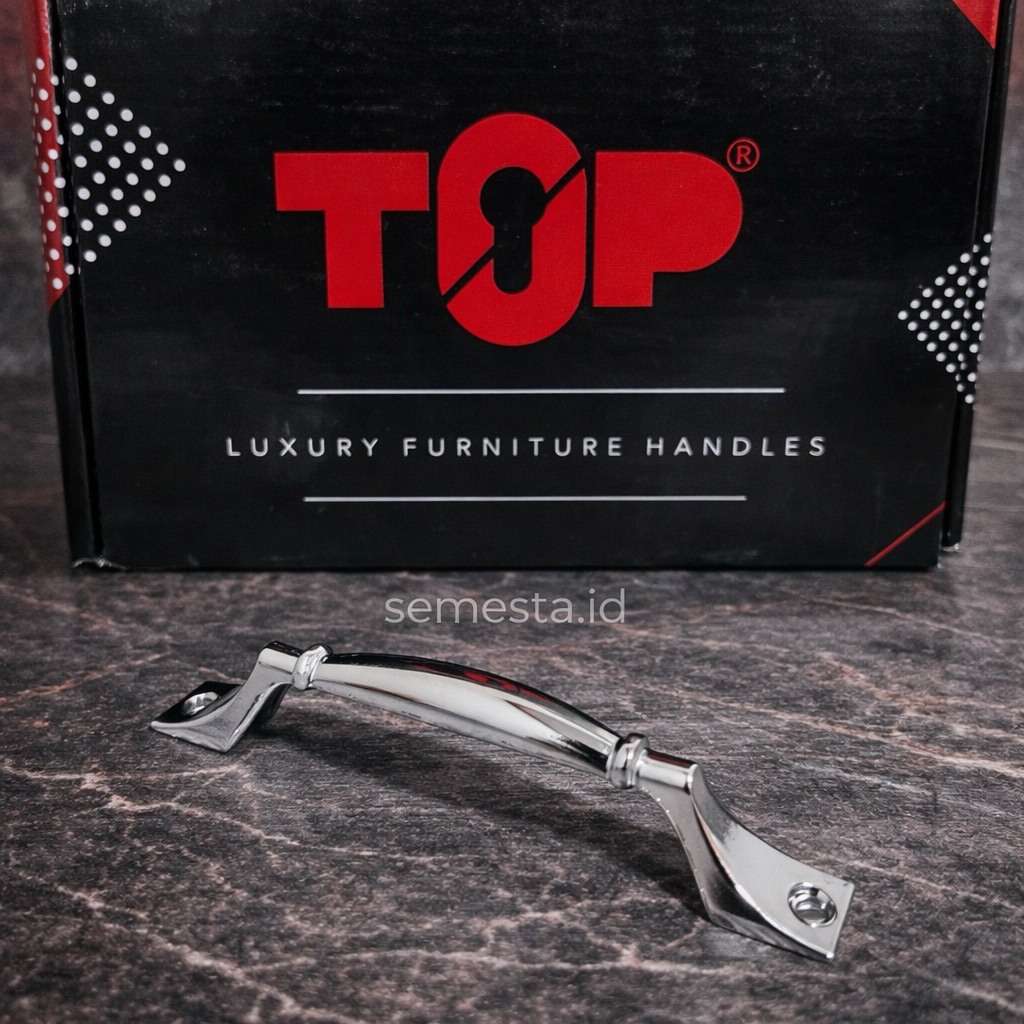 Handle Tarikan Laci TOP 096 SC | Tarikan Jendela | Tarikan Loker | lemari | Tarikan Lemari Dapur