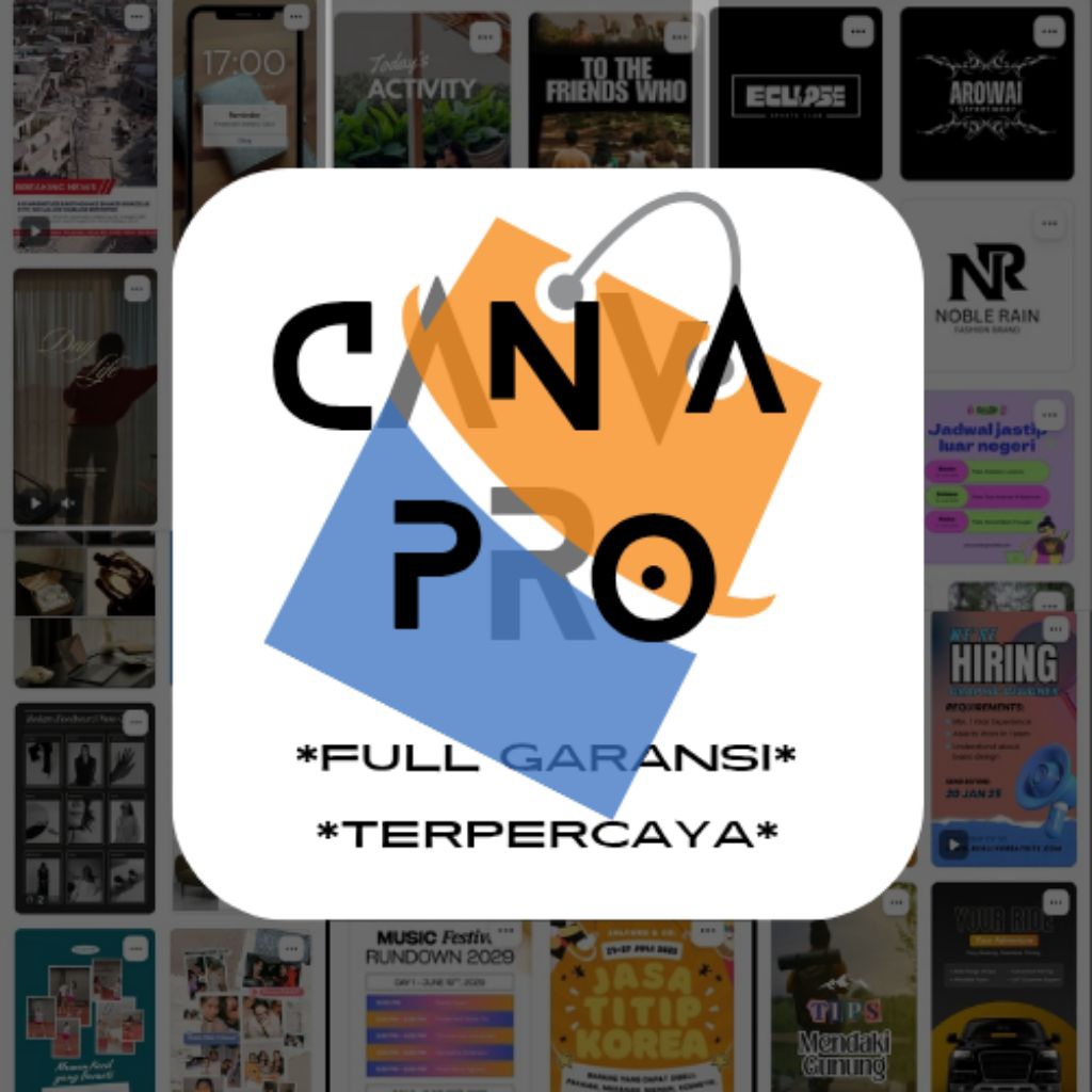 10.000+ Template Canva Premium - Siap pakai -Akun Sharing - Bergaransi dan Terpercaya