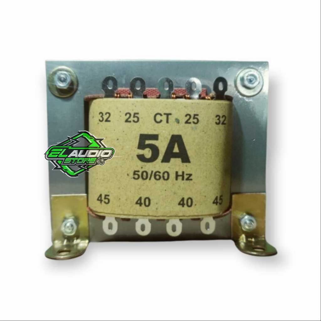 Travo 5 Amper Besar Merk BELL Transformer / Trafo 5A CT 45V Tembaga Murni