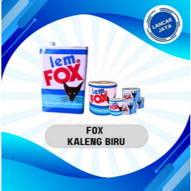 Lem Fox Kaleng Biru