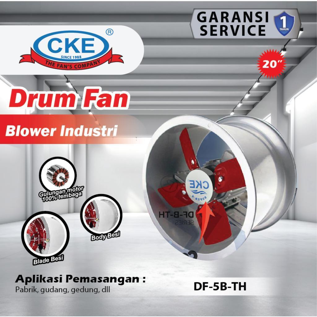 Drum Fan CKE DF-5B-TH 20 Inch Blower Tabung Gedung Eksos Drum - 20"