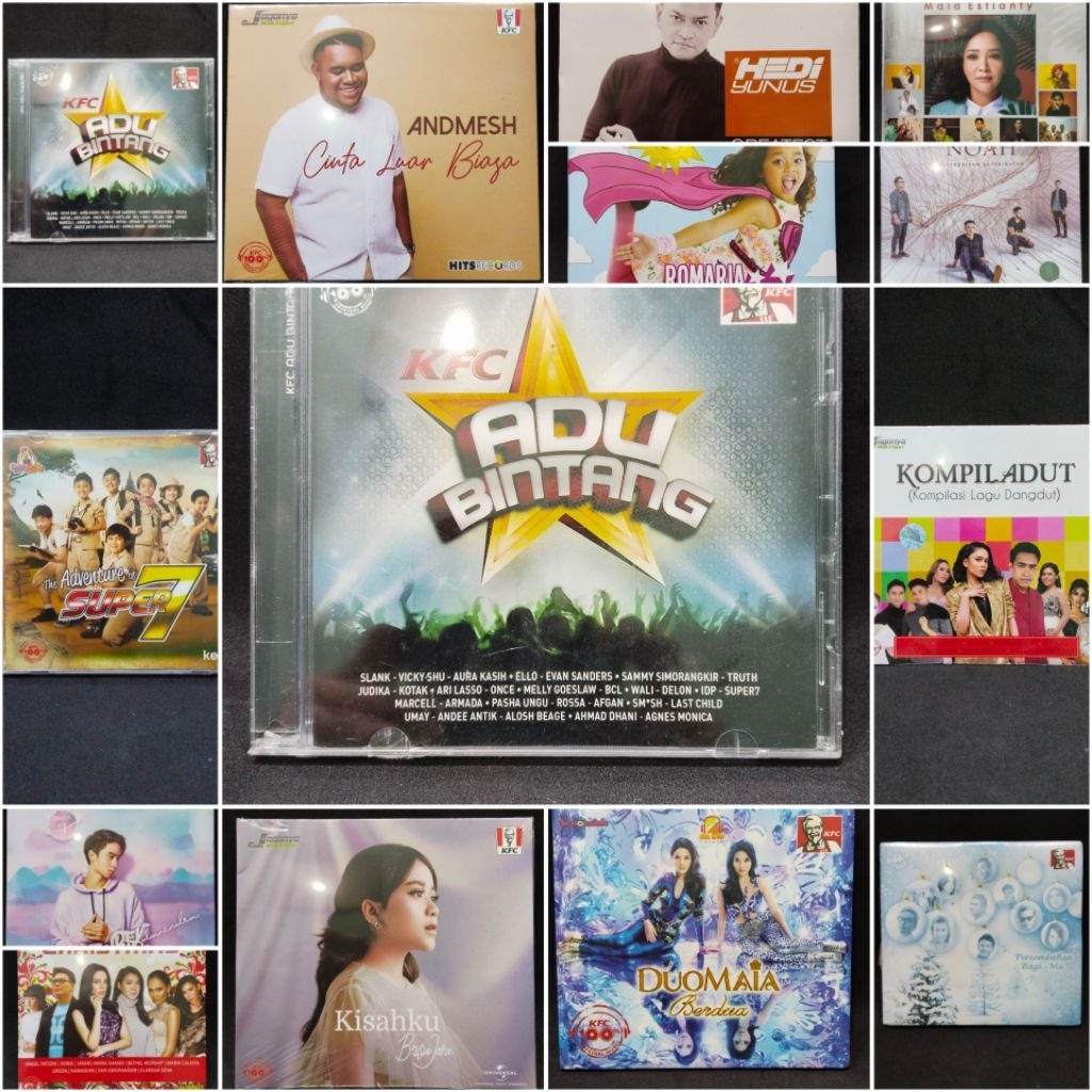 CD Music Lagu Original By KFC