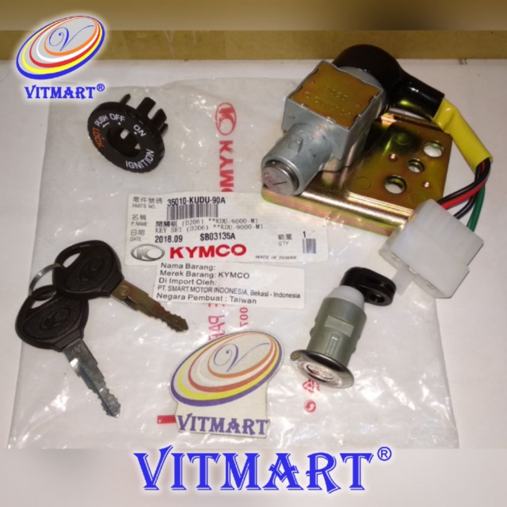 Kunci Kontak Kymco Trend 2000 Kebo 125 cc 35010-KUDU-90A KEY SET TIDAK bisa untuk Kymco lainnya
