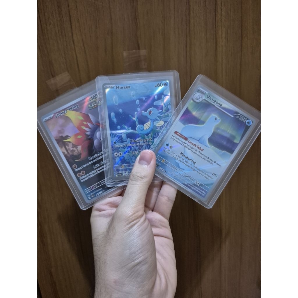 Pesanan Slither Wing + Horsea + Dewgong AR