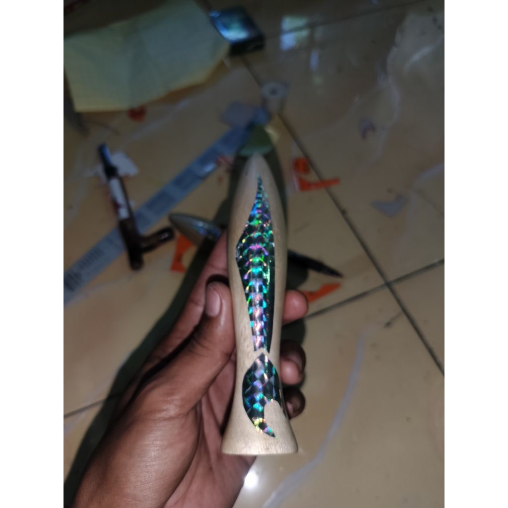 Umpan Popper 80 Gram 15cm Natural