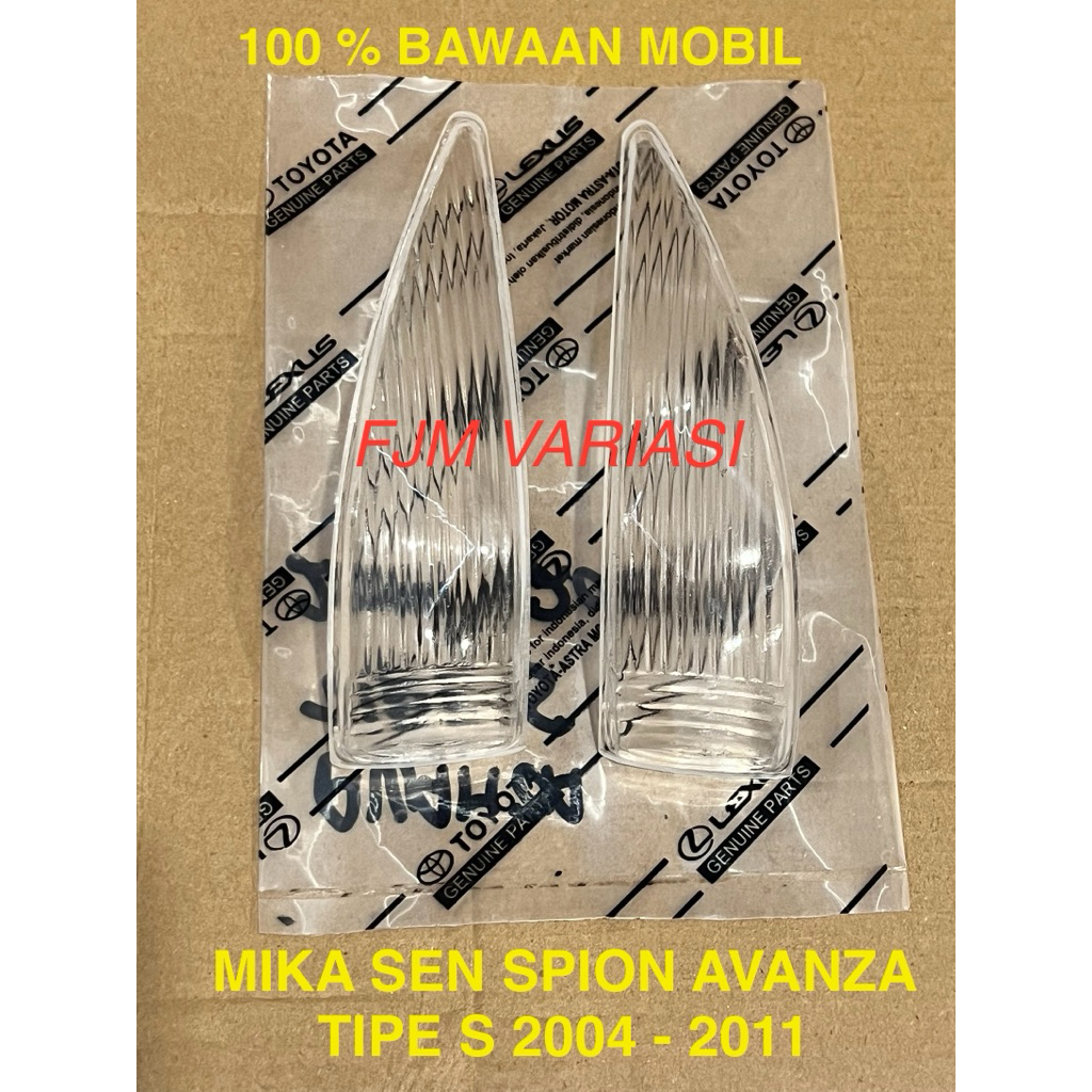 MIKA LAMPU RETING ONLY SEIN SEN SPION SEMUA MOBIL TOYOTA AVANZA TIPE S LAMA VVTI 2004 2006 2008 2010