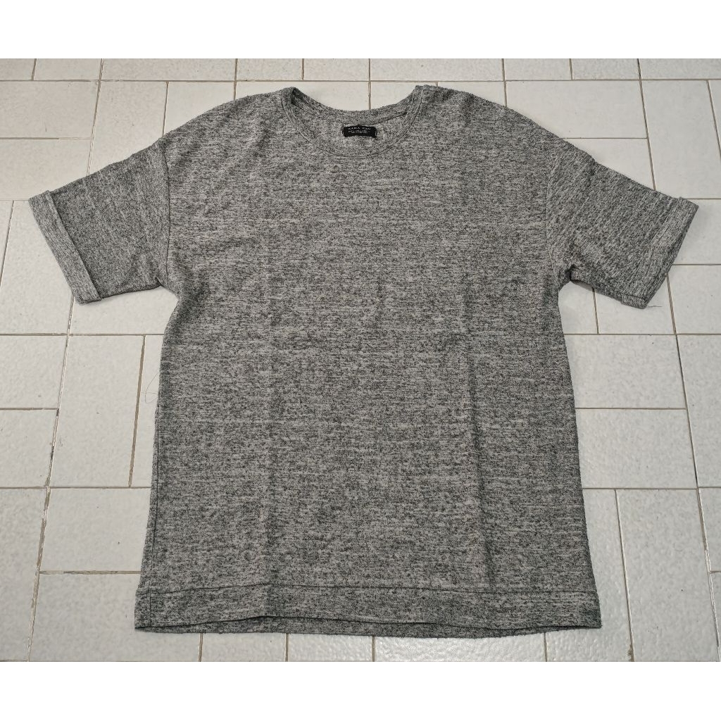 Kaos Casual Zara Man Made in Portugal Abu
