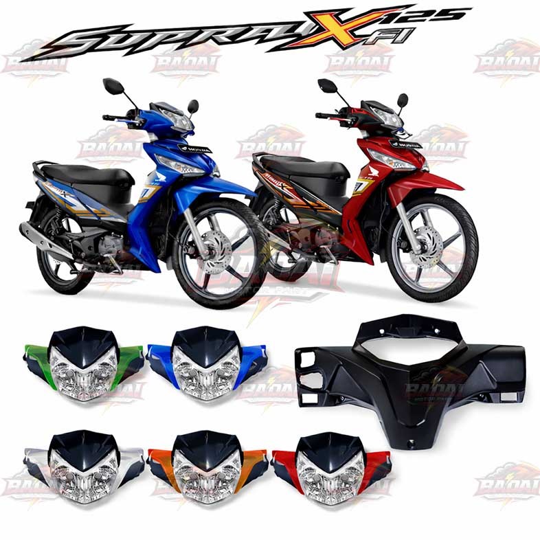Totok Depan Supra X 125 Fi Batok Depan Belakang Supra X 125 Fi Injeksi All Warna