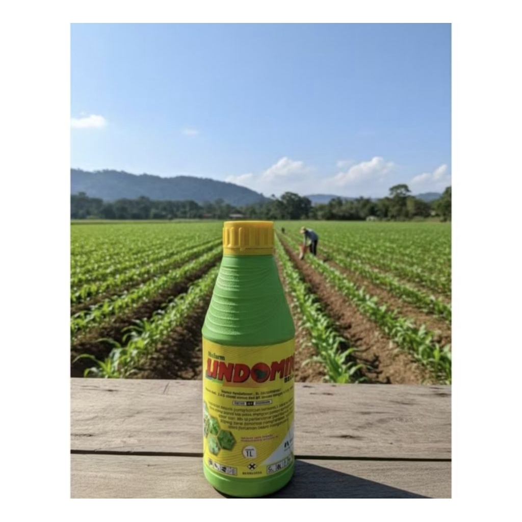 Herbisida Lindomin 865SL 1 Liter - Sistemik, Aman, Efektif