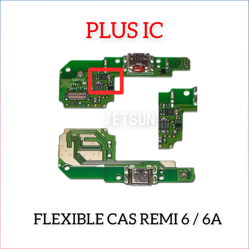 FLEXIBLE CAS REDMI 6 / 6A + IC