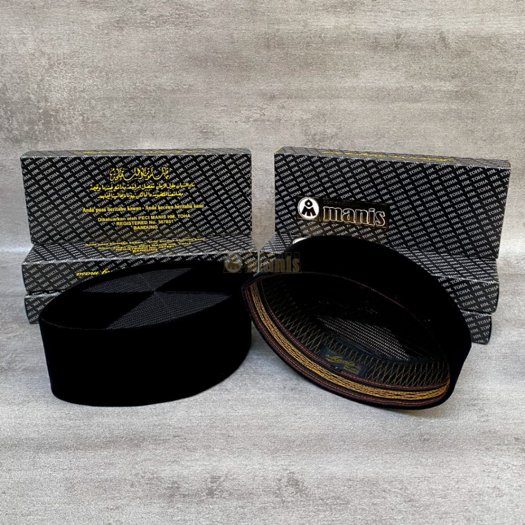 Peci Manis HM. Toha Original - Peci AC Silang Kualitas Super