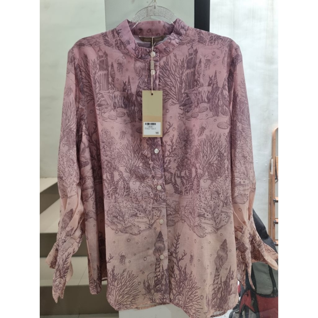 Elmar Shirt Benang Jarum BJ PINK NEW size S