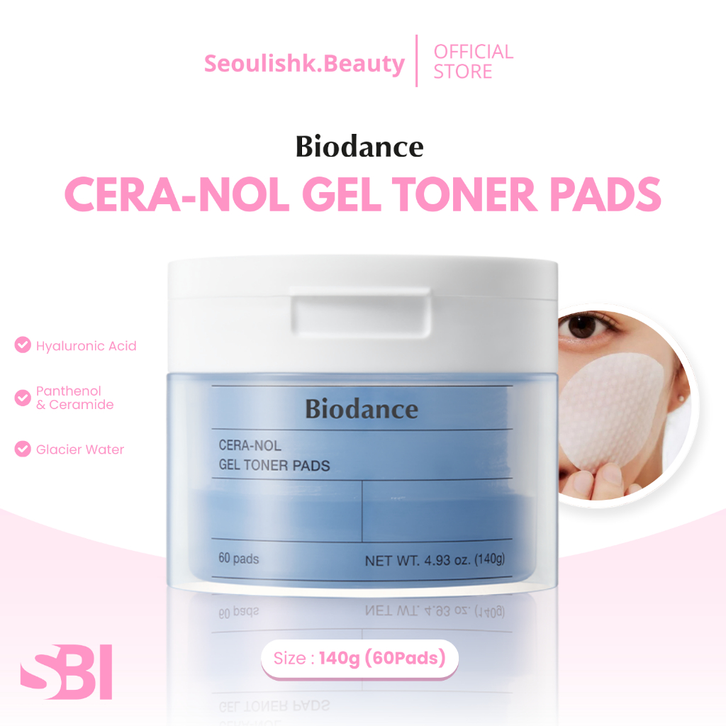 BIODANCE Cera-Nol Gel Toner Pads ( 60 Pads )